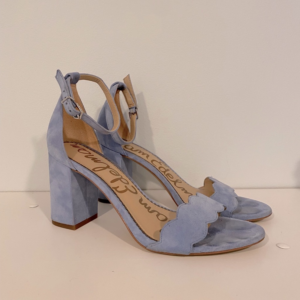 Sam Edelman Blue Heels Size 9